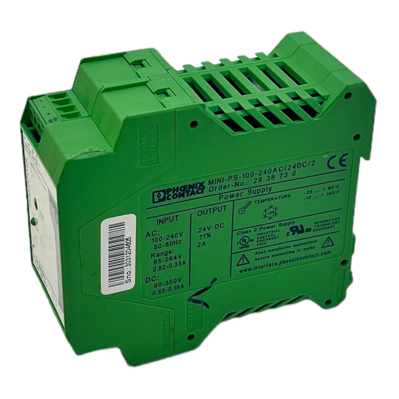 Phoenix Contact 2938730 Netzteil 24V DC 50/60Hz 100-240V AC