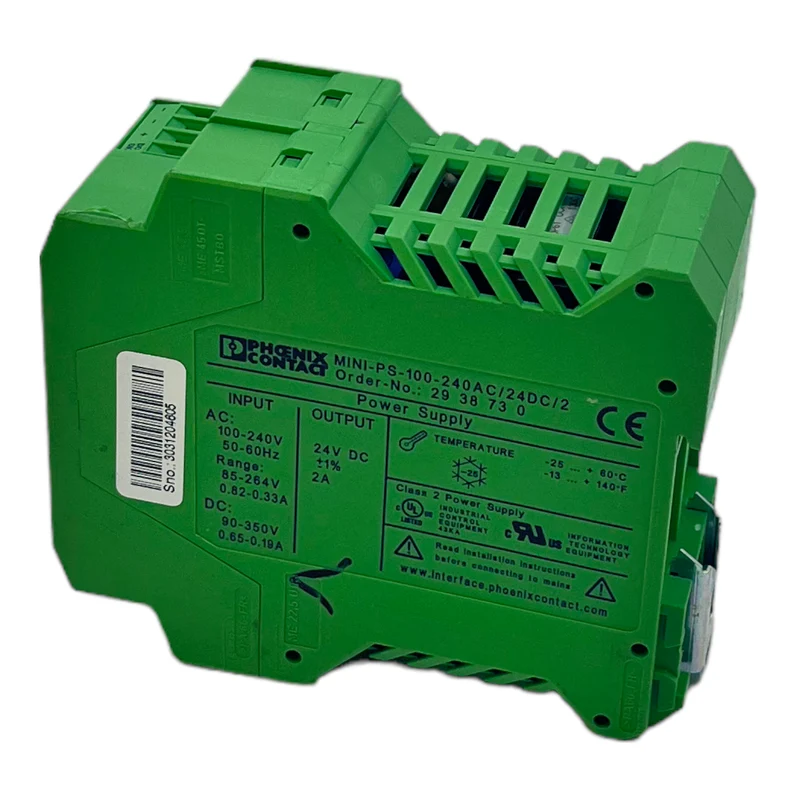Phoenix Contact 2938730 Netzteil 24V DC 50/60Hz 100-240V AC
