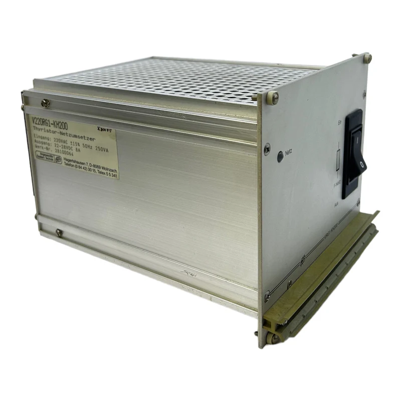 AST V220RG1-KH200 Thyristor-Netzumsetzer NO:220VAC±15% 50Hz 250VA NC:22-28VDC 8A