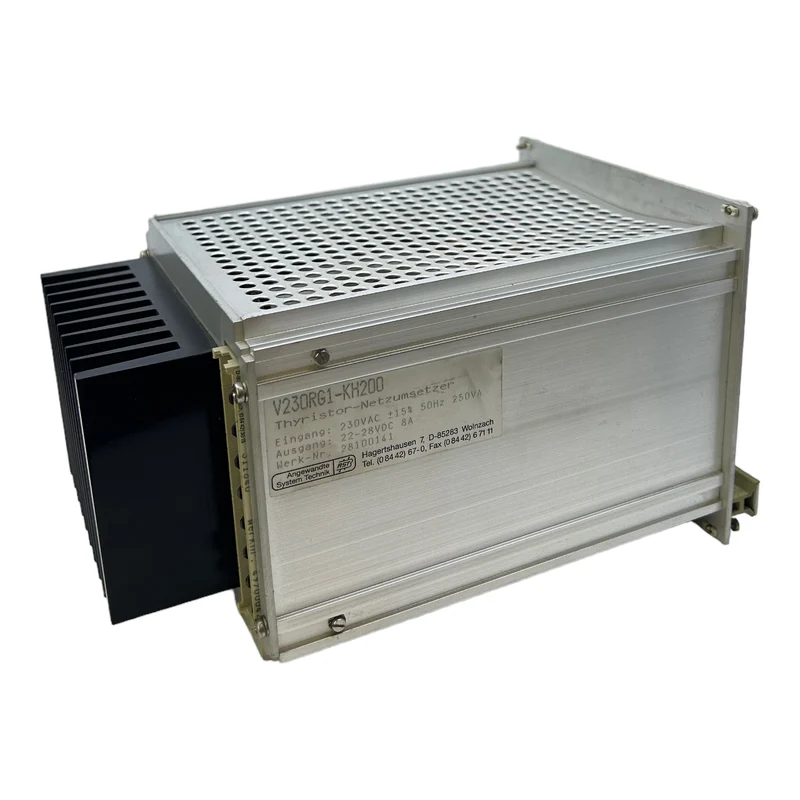 AST V230RG1-KH200 Thyristor-Netzumsetzer NO:230VAC±15% 50Hz 250VA NC:22-28VDC 8A