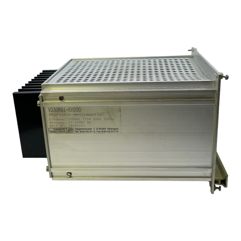AST V230RG1-KH200 Thyristor-Netzumsetzer NO:230VAC±15% 50Hz 250VA NC:22-28VDC 8A