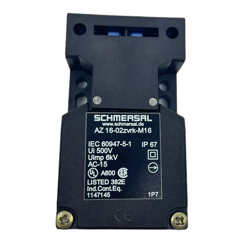 Schmersal AZ16-02ZVR Positionsschalter AC-15 Ui:500V Uimp:6kV IP67 Schalter