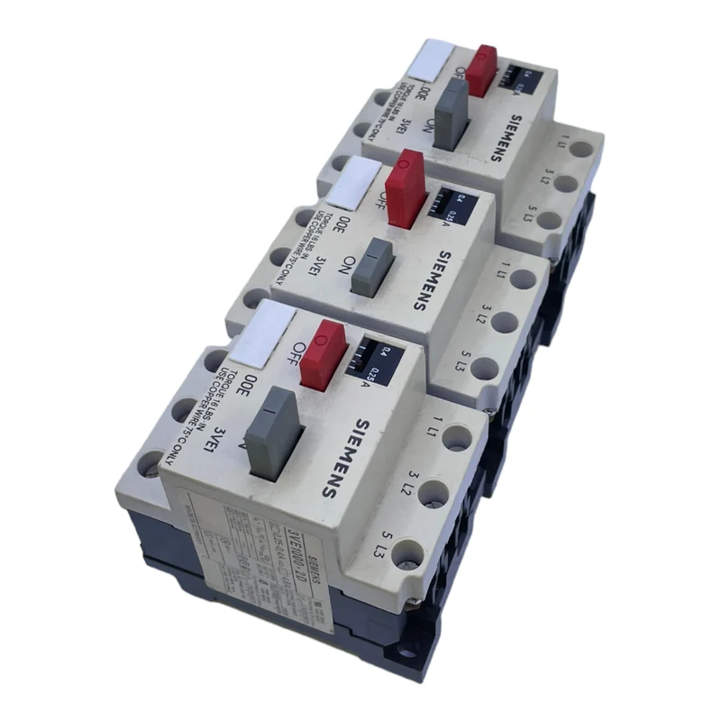 Siemens 3VE1000-2D Motorschutzschalter 0,25-0,4A AC3 380...660V 4,8A VE:3