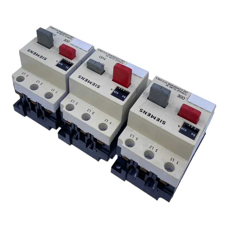 Siemens 3VE1000-2D Motorschutzschalter 0,25-0,4A AC3 380...660V 4,8A VE:3