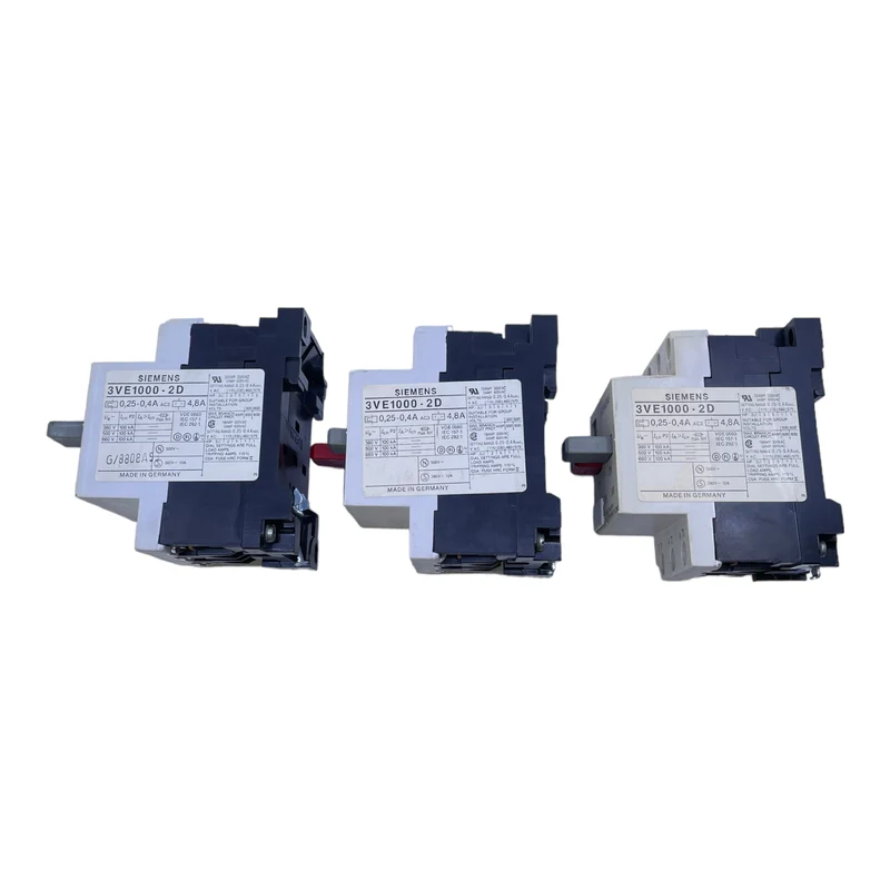 Siemens 3VE1000-2D Motorschutzschalter 0,25-0,4A AC3 380...660V 4,8A VE:3