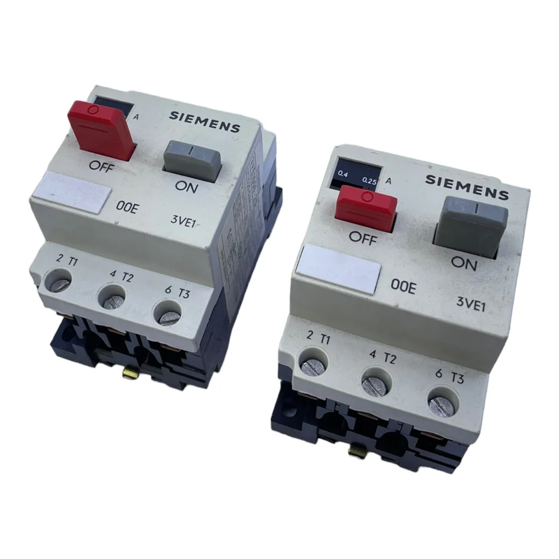Siemens 3VE1000-2D Motorschutzschalter 0,25-0,4A AC3 380...660V 4,8A VE:2