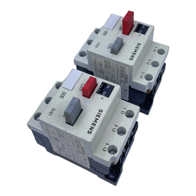 Siemens 3VE1000-2D Motorschutzschalter 0,25-0,4A AC3 380...660V 4,8A VE:2