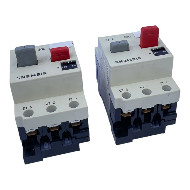 Siemens 3VE1000-2D Motorschutzschalter 0,25-0,4A AC3 380...660V 4,8A VE:2