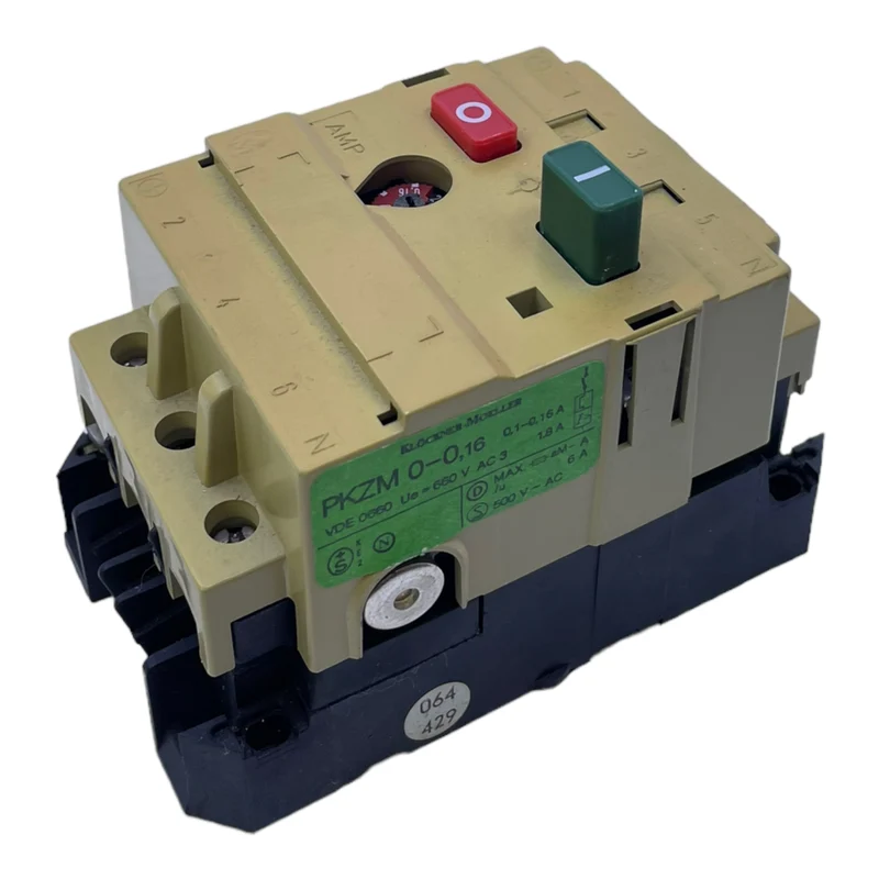 Moeller PKZM0-0,16 Motorschutzschalter 500V〜AC 0,1-0,16A Ue=660V AC3 1,8A