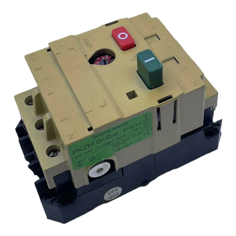 Moeller PKZM0-0,16 Motorschutzschalter 500V〜AC 0,1-0,16A Ue=660V AC3 1,8A