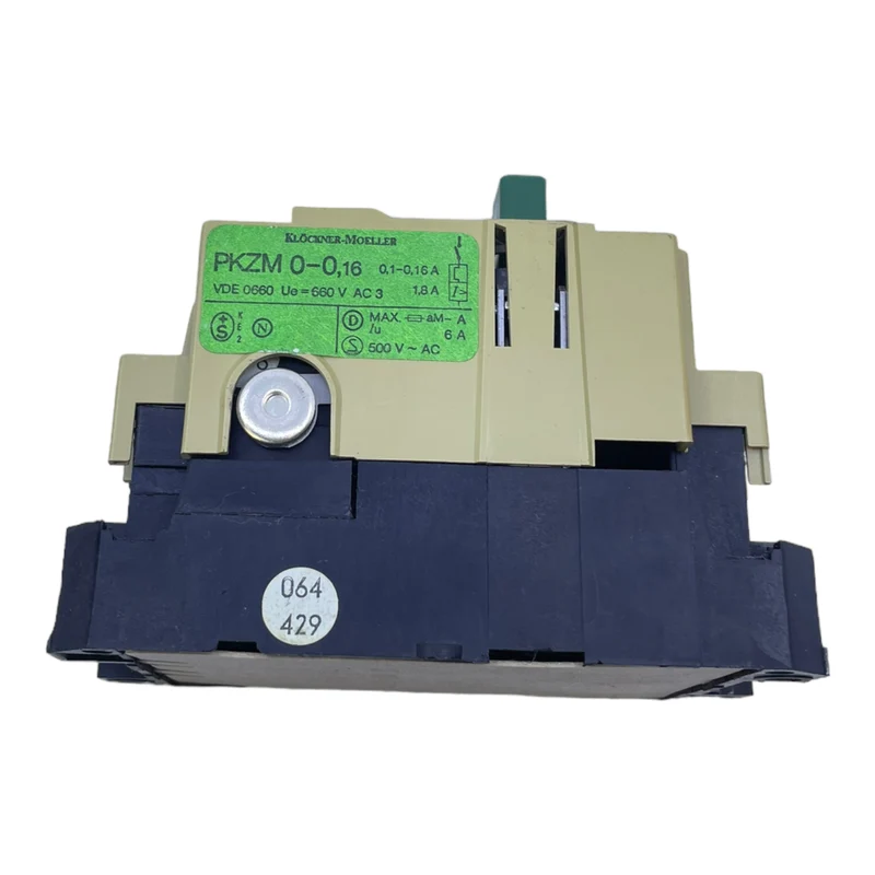 Moeller PKZM0-0,16 Motorschutzschalter 500V〜AC 0,1-0,16A Ue=660V AC3 1,8A