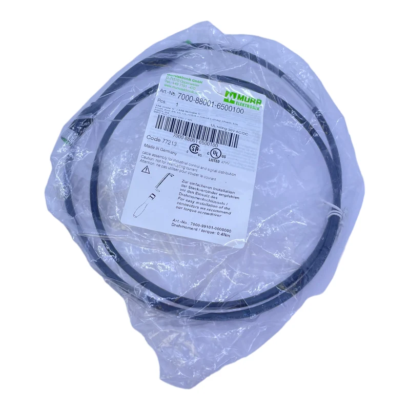 Murr Elektronik 7000-88001-6500100 Steckverbinder 50V AC 60V DC 4A 3-polig