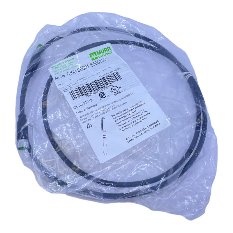 Murr Elektronik 7000-88001-6500100 Steckverbinder 50V AC 60V DC 4A 3-polig