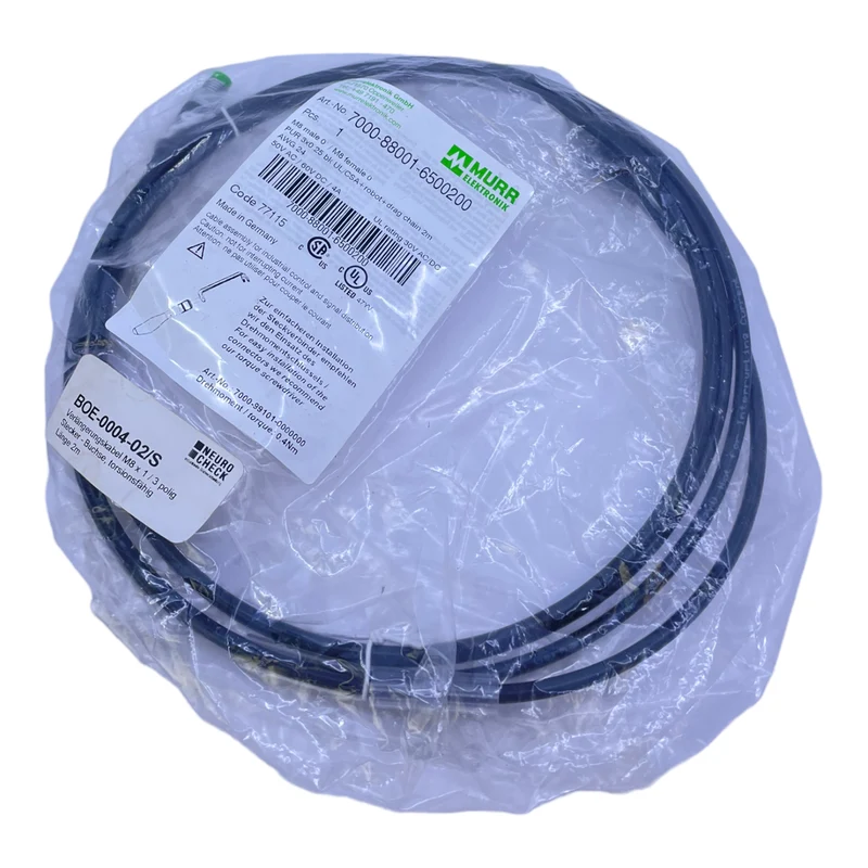 Murr Elektronik 7000-88001-6500200 Steckverbinder 50V AC 60V DC 4A 3-polig