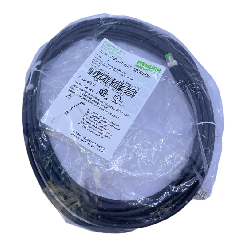 Murr Elektronik 7000-88041-6300500 Steckverbinder 3-polig 24 V DC 4 A