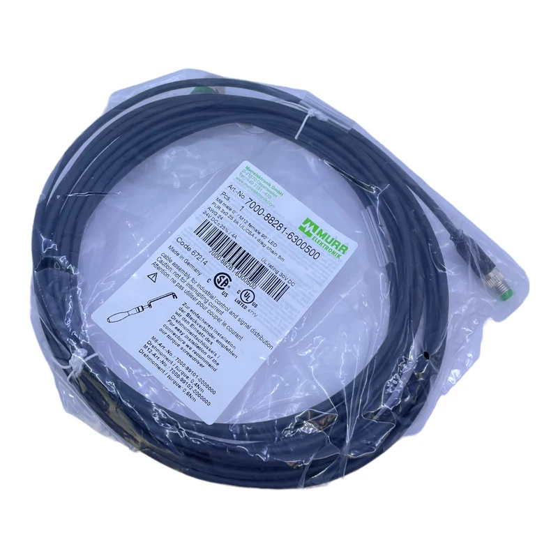 Murr Elektronik 7000-88281-6300500 Steckverbinder 3-polig 24 V DC 4A