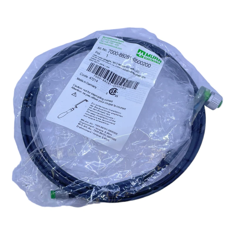 Murr Elektronik 7000-88281-6500200 Steckverbinder 3-polig 24V DC 4A