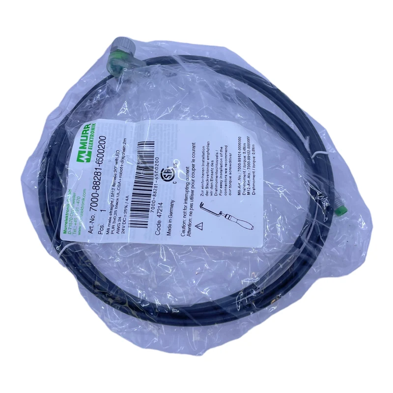 Murr Elektronik 7000-88281-6500200 Steckverbinder 3-polig 24V DC 4A
