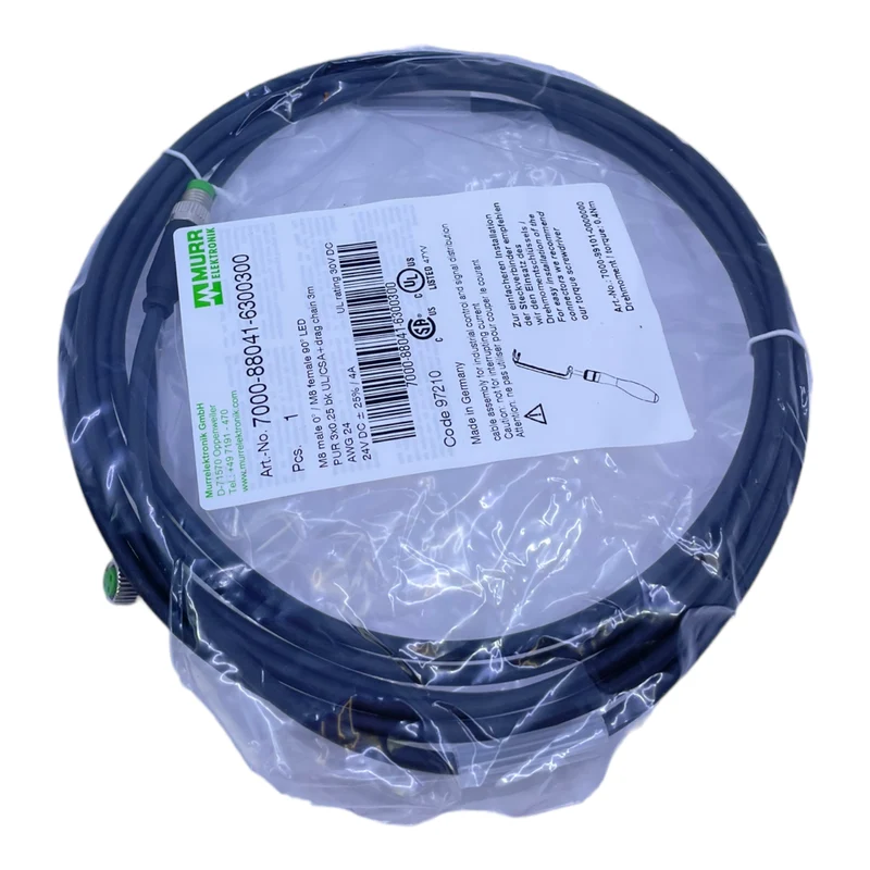 Murr Elektronik 7000-88041-6300300 Steckverbinder 3-polig 24 V DC 4 A