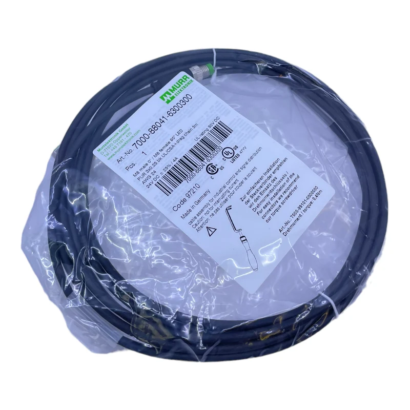 Murr Elektronik 7000-88041-6300300 Steckverbinder 3-polig 24 V DC 4 A