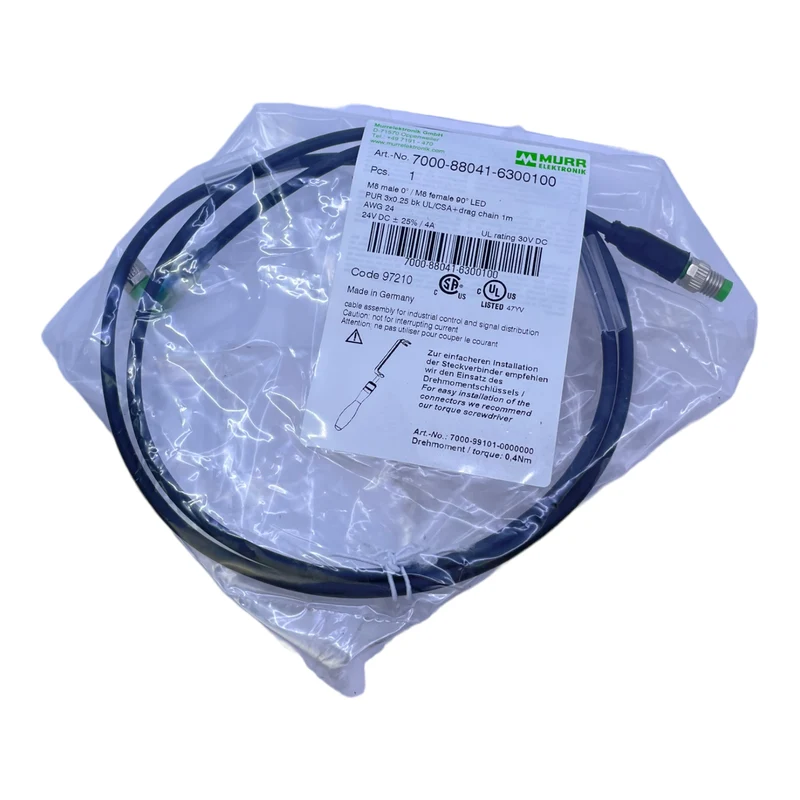 Murr Elektronik 7000-88041-6300100 Steckverbinder 3-polig 24V DC 4A