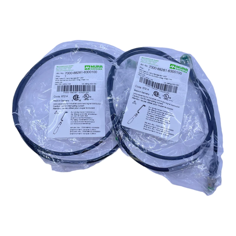 Murr Elektronik 7000-88281-6300100 Steckverbinder 3-polig 24 V DC 4A VE: 2stk