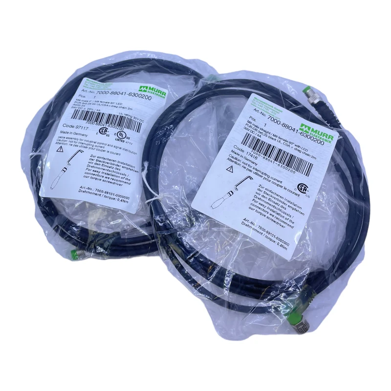 Murr Elektronik 7000-88041-6300200 Steckverbinder 3-polig 30V DC 4A VE: 2stk
