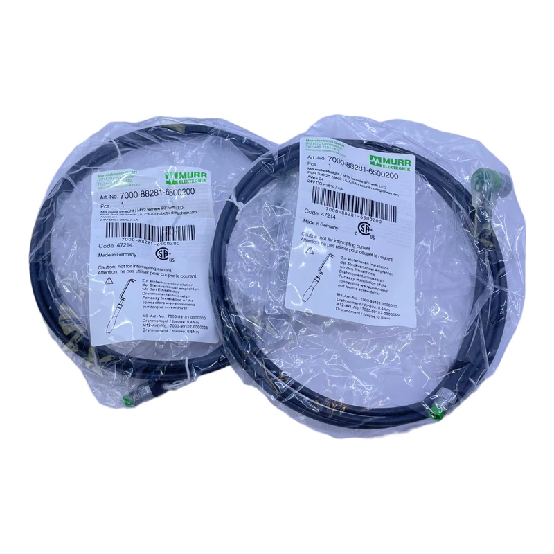 Murr Elektronik 7000-88281-6500200 Steckverbinder 3-polig 24V DC 4A VE: 2stk
