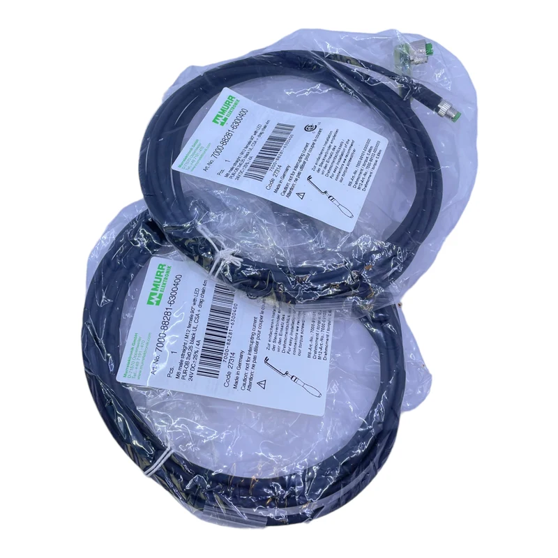 Murr Elektronik 7000-88281-6300400 Steckverbinder 3-polig 24V DC 4A VE: 2stk