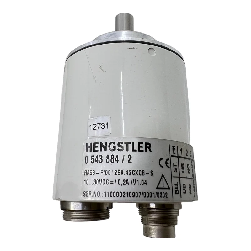 Hengstler 0543884/2 Drehgeber Encoder RA58-P/0012EK.42CXCB-S 10...30V DC 0,2A