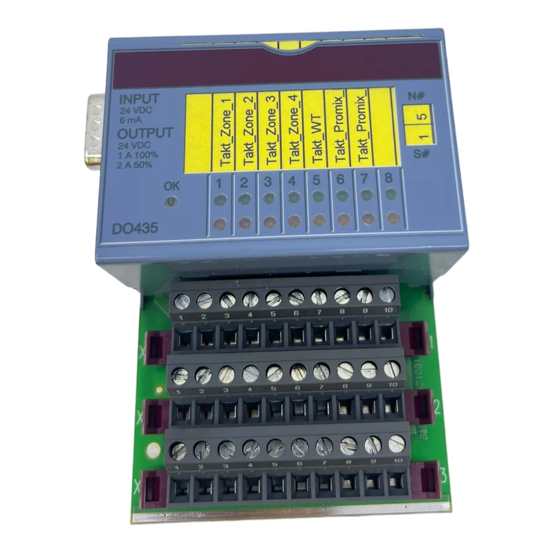 B&R 7DO435.7 Digitales Ausgangsmodul Inp.24V DC 6A Out.24V DC 1A, 2A Modul