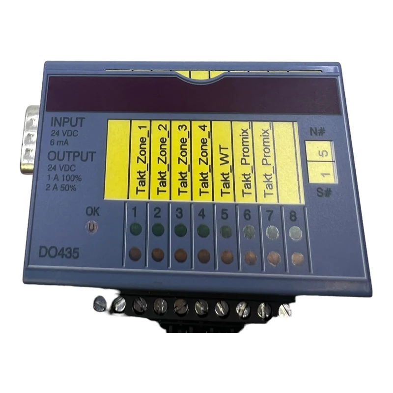 B&R 7DO435.7 Digitales Ausgangsmodul Inp.24V DC 6A Out.24V DC 1A, 2A Modul