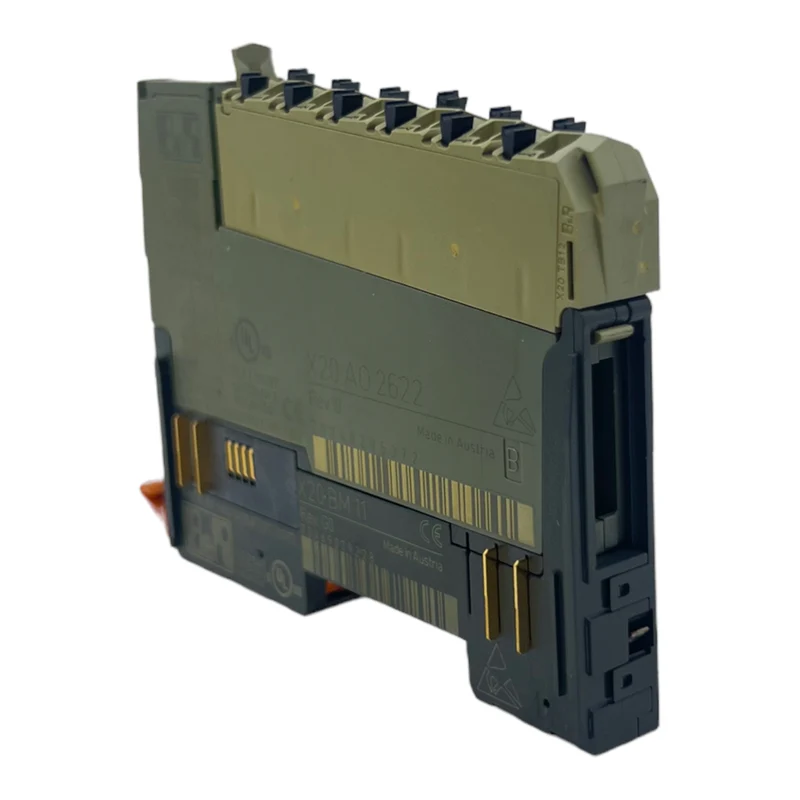 B&R X20AO2622 + X20BM01 2 analoge Ausgänge/Versorgungsmodule IP20 1,1W