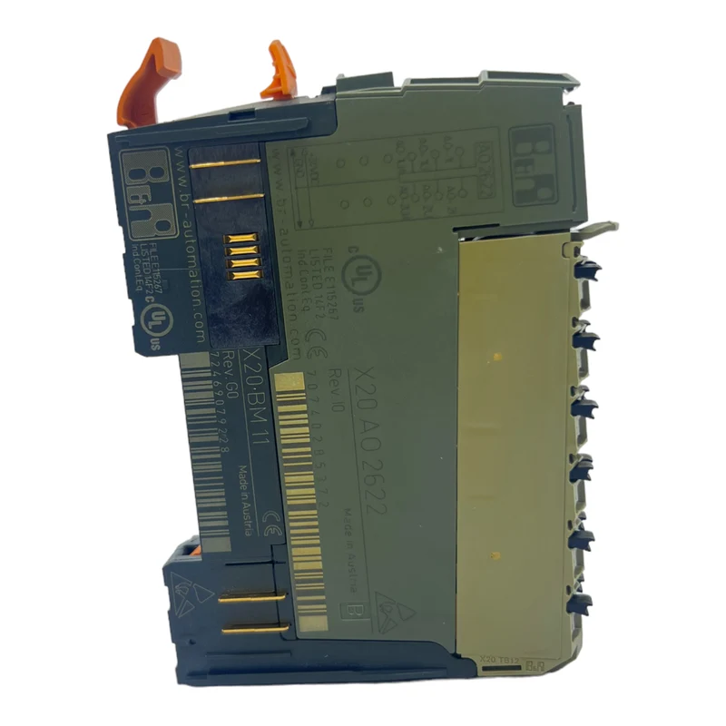 B&R X20AO2622 + X20BM01 2 analoge Ausgänge/Versorgungsmodule IP20 1,1W