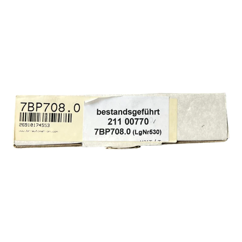 B&R 7BP708.0 Modulträger für 8 Module B&R Modul
