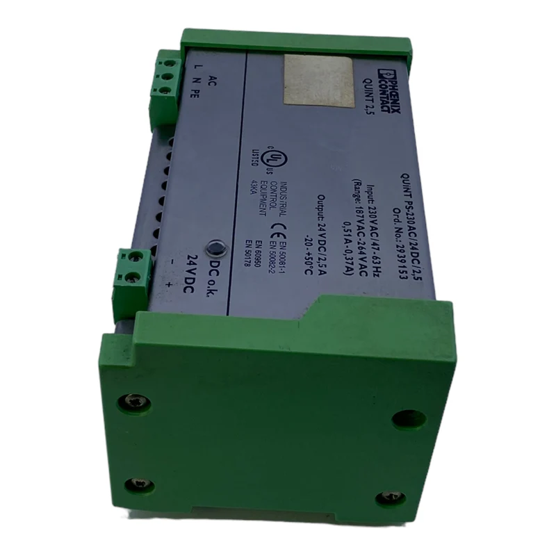 Phoenix Contact QUINT PS-230AC/24DC/2,5 Netzteil 2939153 24V DC/2,5A Netzteil