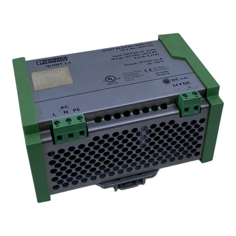 Phoenix Contact QUINT PS-230AC/24DC/2,5 Netzteil 2939153 24V DC/2,5A Netzteil