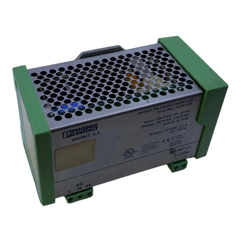 Phoenix Contact QUINT PS-230AC/24DC/2,5 Netzteil 2939153 24V DC/2,5A Netzteil