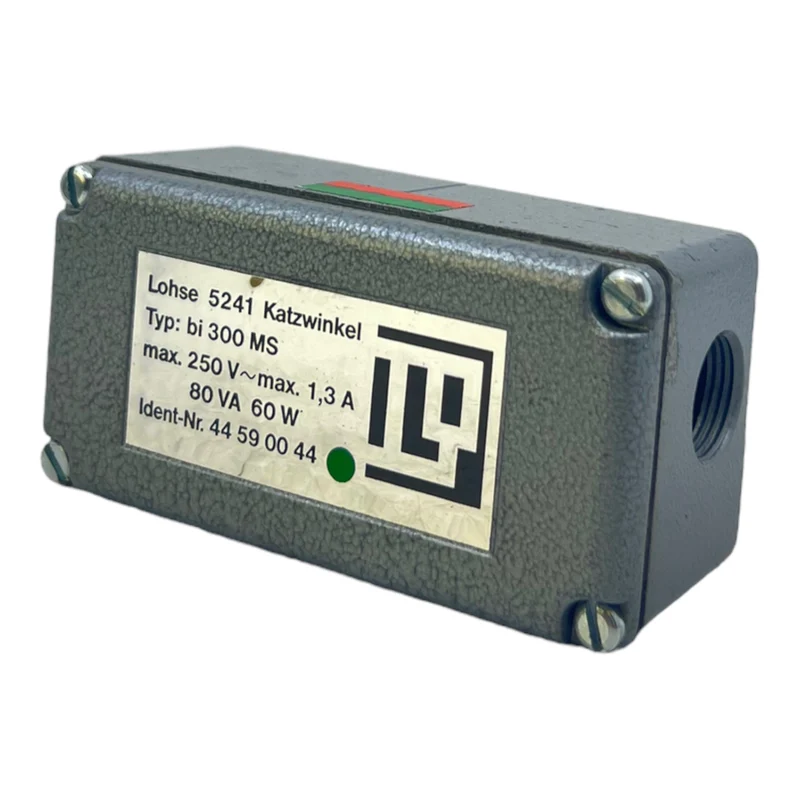 LOHSE bi300MS Anschlussbox max.250V max.1,3A 80VA 60W