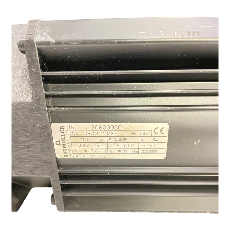 Baumüller Servomotor 10,5kW Servomotor für industriellen Einsatz DSOG71M35