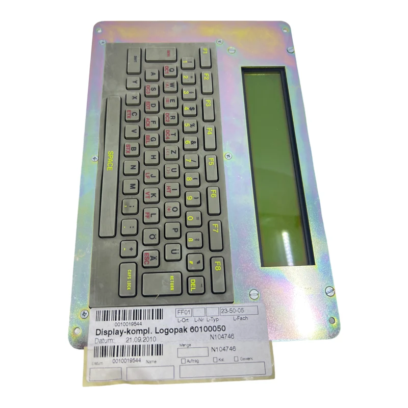 LOGOPAK 60100050 Bedienelement Display mit Tastatur Interfaces