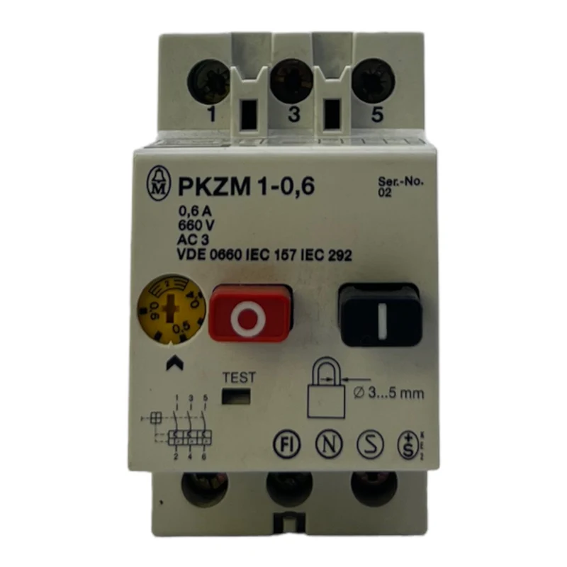 Klöckner Moeller PKZM1-0,6 Motorschutzschalter 660V Schützzubehör Industrie