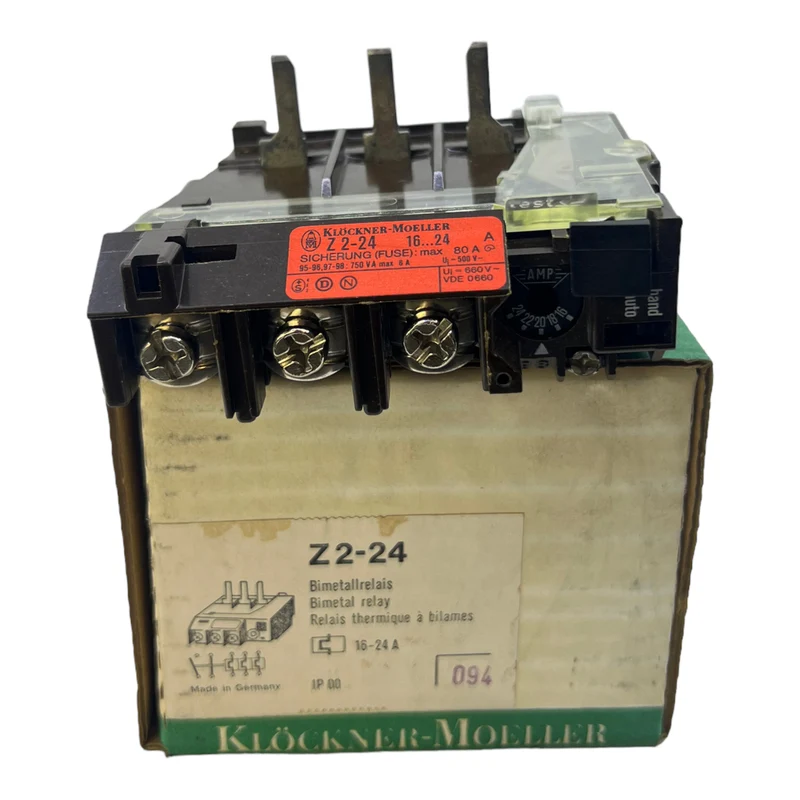 Klöckner Moeller Z2-24 Sicherung Relais 16-24A Relais