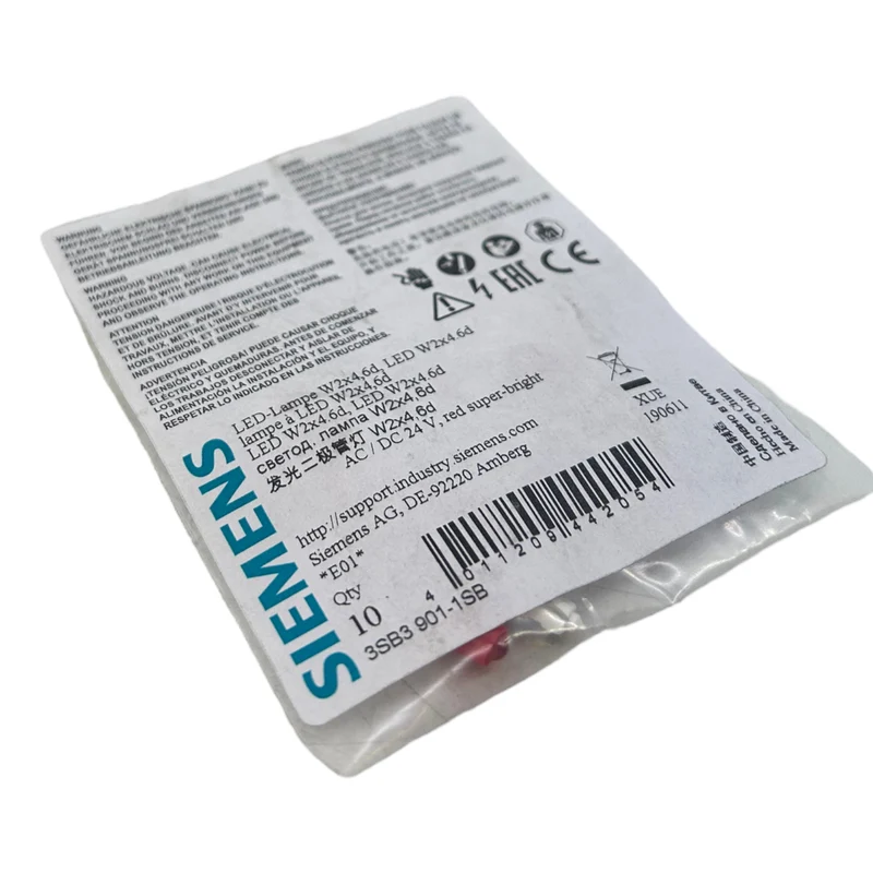 Siemens 3SB3901-1SB LED-Lampe 24V AC/DC 10mA Siemens 3SB3901-1SB VE:10Stk