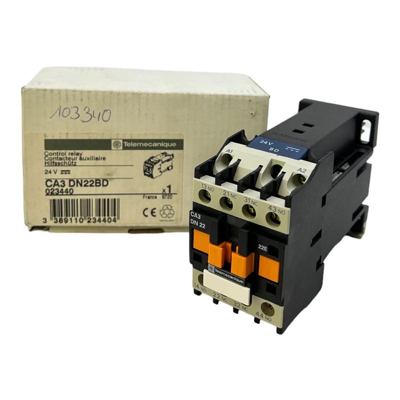 Telemecanique CA3DN22BD Steuerrelais max.600V AC 24V 10A Steuerrelais CA3DN22BD