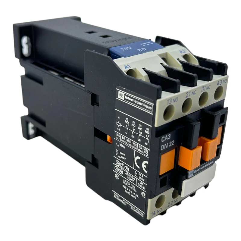 Telemecanique CA3DN22BD Steuerrelais max.600V AC 24V 10A Steuerrelais CA3DN22BD
