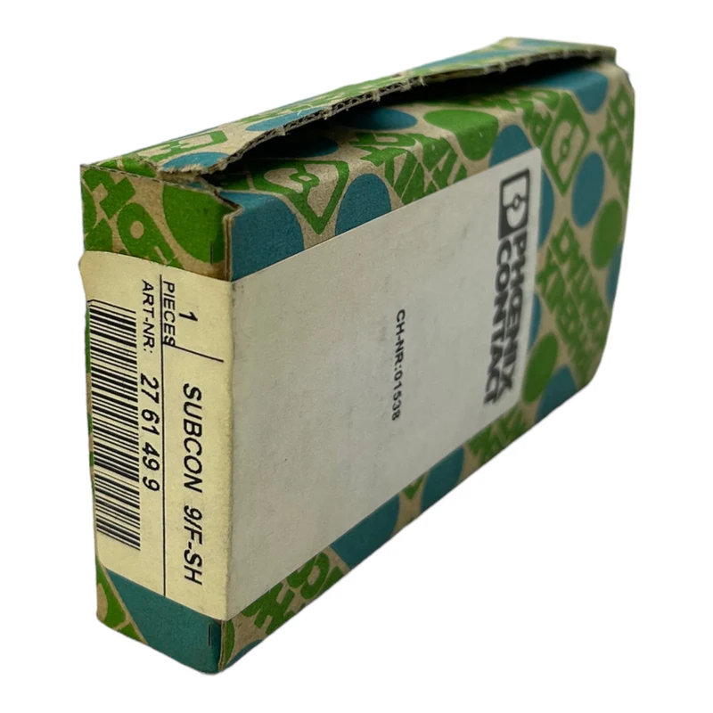 Phoenix Contact SUBCON 9/F-SH 2761499 Bus-und Datenstecker 50V DC 100mA 9polig