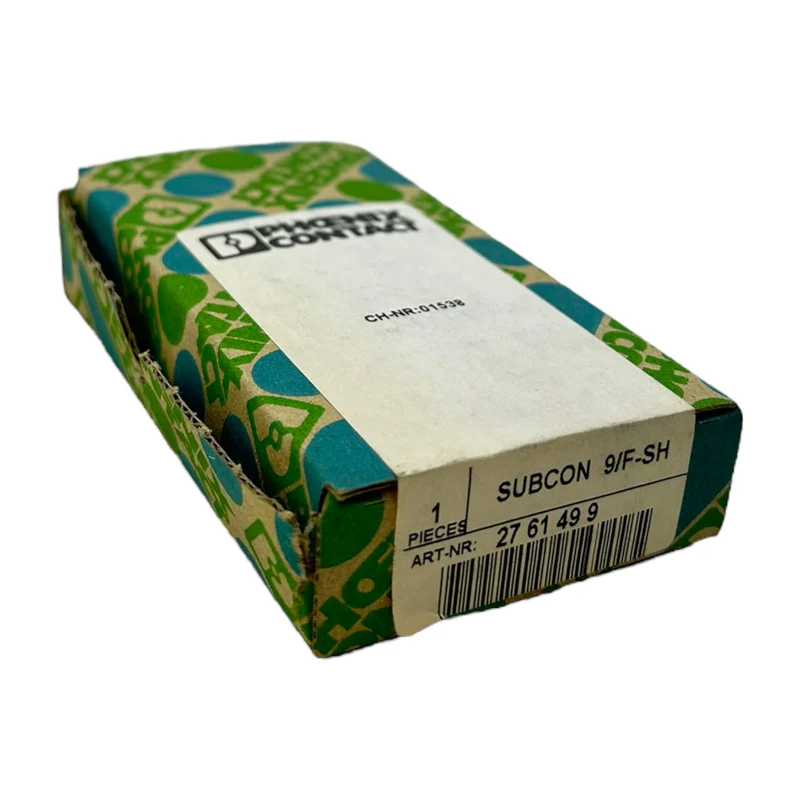 Phoenix Contact SUBCON 9/F-SH 2761499 Bus-und Datenstecker 50V DC 100mA 9polig
