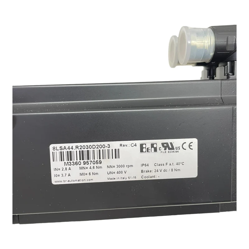 B&R 8MSA4S.R0-32 Servomotor IP64 24V DC 400V 3000 rpn 2,8A
