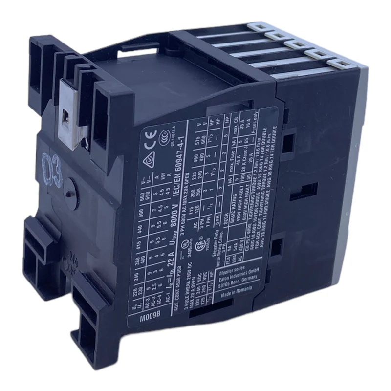 EATON DILM9-10 Schütz 3 Schließer 4 kW 24V DC 9 A IP20 400V AC 3polig